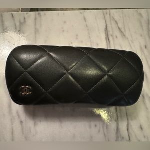 Chanel Waffle Glasses Case